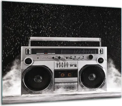 Produktbild von Herdabdeckplatten Glaskeramikkochfeld-Abdeckung Spritzschutz Glas 60x52cm Musik