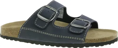 Produktbild von Supersoft Herren Pantolette Sandale Lederfussbett blau EUR 44