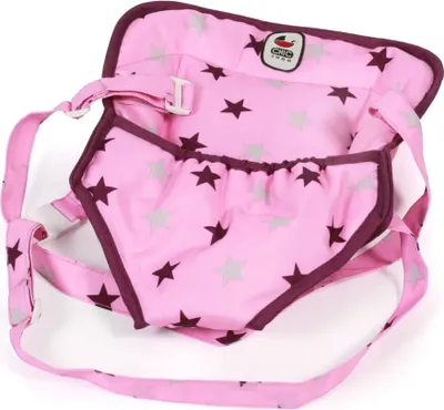 Produktbild von Bayer Chic 2000 - 782 78 Puppen-Tragegurt, Puppentrage, Stars Brombeere