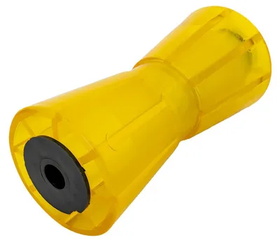 Produktbild von Kielrolle KNOTT 190 mm, in gelb, für Bootsanhänger