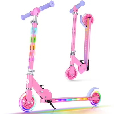 Immagine prodotto di Monopattino pieghevole leggero con ruote luminose per bambini