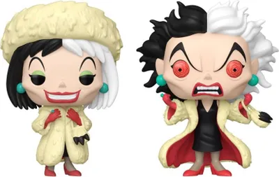 Image de 101 Dalmatiner POP ! Vinyl Cruella De Vil avec Chase 9 cm Sortiment (6)