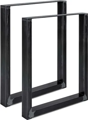 Produktbild von 1 Paar Tischgestell  Tischkufen Tisch Beine Industrial 60x72 cm