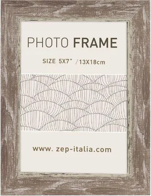 Produktbild von ZEP Tamigi, Einzelbilderrahmen, Braun, Tisch, Wand, 10 x 15 cm, Rechteckig