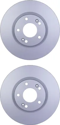 Produktbild von 2 Bremsscheiben innenbelüftet Ø 69,1 mm 28,1 mm HELLA für u.a. HYUNDAI SANTA