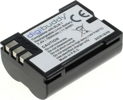 Produktbild von digibuddy Akku kompatibel zu Olympus BLM-1 Li-Ion