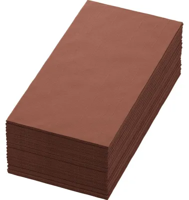 Immagine prodotto di Duni Tissue tovaglioli 3 veli 40 x 40 cm Castagno 250 pezzi