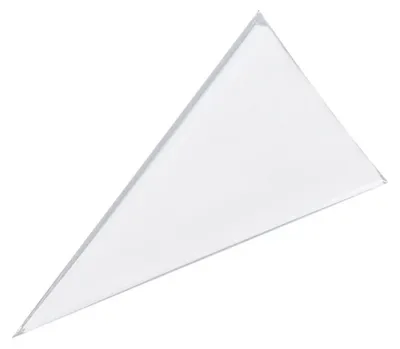 Productafbeelding van Spuitzakken, extra groot, 55 x 28 cm, 50 stuks. Wegwerp, transparant, dik materiaal met 4 siliconenringen