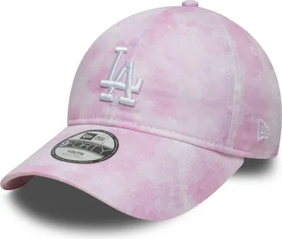 Produktbild von New Era Kids Cap MLB 9TWENTY Tie Dye Los Angeles Dodgers pastel pink Youth
