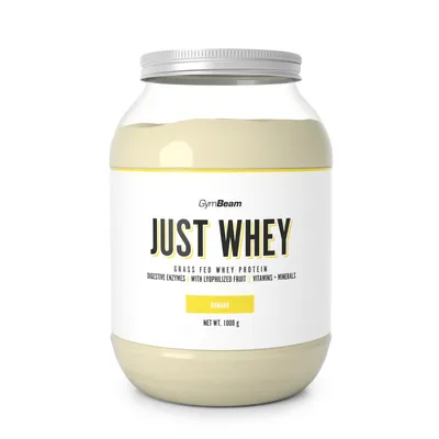 Produktbild von GymBeam - Just Whey Protein aus Weidehaltung, 1000 g, Banane