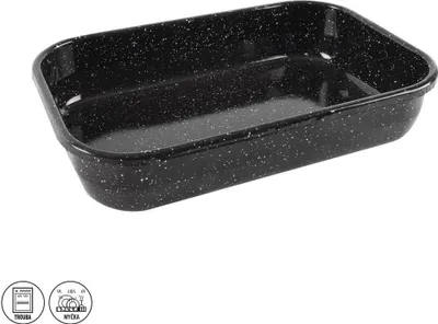 Obrázok produktu pre Pekáč smalt 41,5 cm 6,5 L jednodielny bez ucha