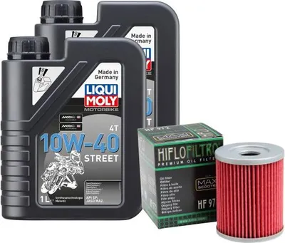 Produktbild von Wartungsset für Suzuki AN 400 Burgman WVAU1111 Bj. 2001, Suzuki AN 400 Burgman / Sym Maxsym 400 600 / Yamaha YP 400