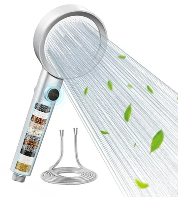 Image de Pommeau de douche avec filtre à 25 couches pour eau dure
