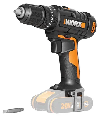 Immagine prodotto di Avvitatore a impulsi a batteria Worx WX370.9, 20V, senza batteria e caricabatterie