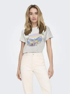 Produktbild von Only Lucy Reg Kurzarm-t-shirt Weiß XS Frau Weiß XS