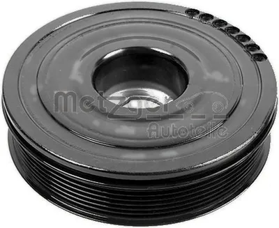 Produktbild von METZGER 6400049 Riemenscheibe Kurbelwelle für NISSAN Qashqai / Qashqai +2 I (J10, NJ10) 151mm 7-Rippen