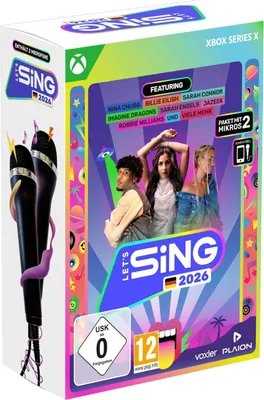 Produktbild von Lets Sing 2026 mit deutschen Hits [+ 2 Mics] (Xbox Series X)