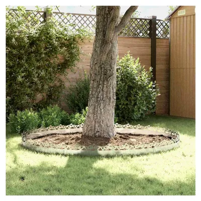 Produktbild von Edelstahl Rasenkante 103 cm, Silber, für Garten und Terrasse