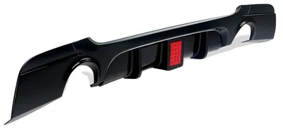 Image de Diffuseur arrière, compatible avec les modèles Coupe E92 E93, finition brillante, noir brillant