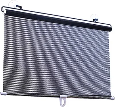 Produktbild von Kein Bohren Blackout Rollo, einziehbare Sonnenschutz Rollo mit Saugnapf, Blackout Vorhänge, für Auto/Büro Fenster, 50x125cm Lefou