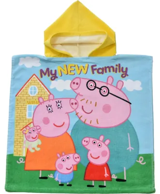Obrázek produktu pro Dětské pončo Prasátko Pepina Moje Nová Rodinka