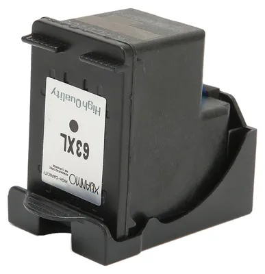 Obrázek produktu pro Tisková kazeta pro HP 4520 4512 4516 pro Officejet 4650 3830 5255 3831 pro Deskjet 3634 3639 Náhradní inkoustová kazeta H 63XLBK černá