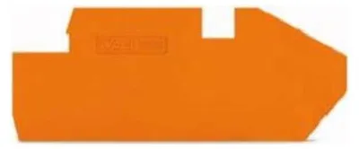 Produktbild von Wago 2016-7792, Anschlussblockabdeckung, Orange, 1 mm, 98,1 mm, 41,7 mm, 3,5 g