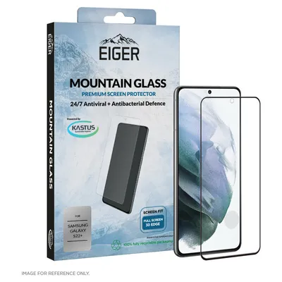 Image de Eiger verre de protection 3D Galaxy S22+ (transparent)