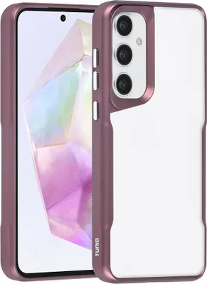 Immagine prodotto di Custodia posteriore TUNIQ per Galaxy A35 - Silicone - Rosso