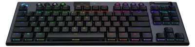 Immagine prodotto di Logitech G G915 X LIGHTSPEED TKL - tastiera da gioco wireless a basso profilo con tasti PBT a doppio scatto, colore: nero
