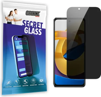 Obrázok produktu pre GrizzGlass Xiaomi sklo na ochranu súkromia SecretGlass pre POCO M4 Pro 5G