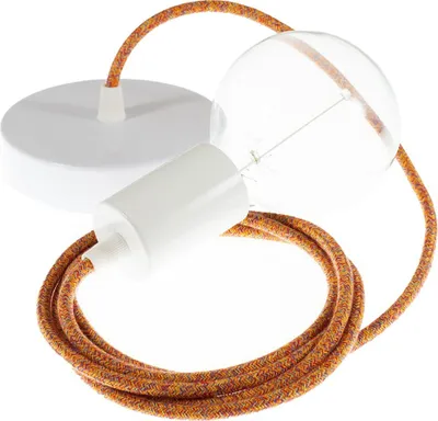 Produktbild von Creative Cables Rx07 1 M Diy Hängelampe Pendel Orange Orange One Size