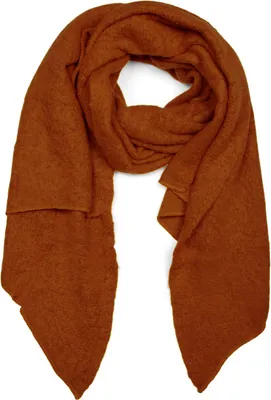 Produktbild von styleBREAKER Damen Schal aus weicher Viskose | einfarbiger Webschal in asymmetrischer Form | große Stola für Herbst und Winter Looks