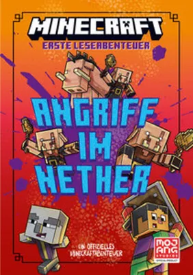 Produktbild von Minecraft Erste Leseabenteuer. Angriff im Nether