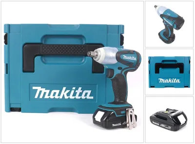 Immagine prodotto di Makita DTW 251 Y1J 18V Trapano avvitatore ad impulso a batteria 230 Nm in valigetta + 1x Batteria BL 1815 1,5 Ah