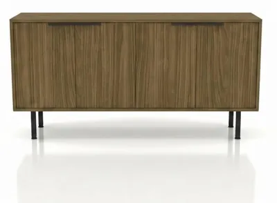 Productafbeelding van Stijlvolle bruine kantoorset: bureau, dressoir, tafel, meubels