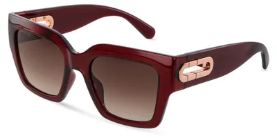 Produktbild von Furla SFUB08 Bordeaux trasparente lucido 53/20/140 Damen Sonnenbrillen
