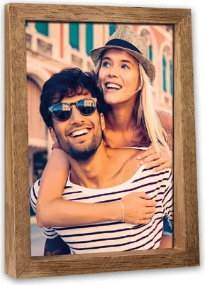 Immagine prodotto di ZEP cornice in legno per foto Marne 15x20 cm marrone verticale