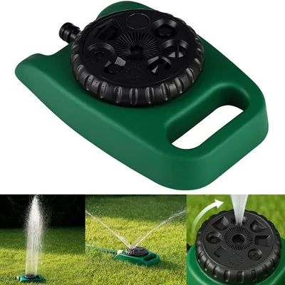 Produktbild von Rasensprenger Regner Sprinkler Rasen Bewässerung Kreisregner 8 Funktionen