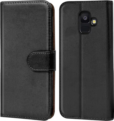 Pouzdro typu kniha pro Samsung Galaxy A6 2018 Case Flip Cover Ochranný kryt mobilního telefonu