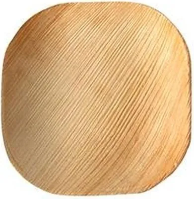 Immagine prodotto di 250 piatti Papstar, foglia di palma pura quadrati 10 cm x 10 cm x 1,5 cm 87417