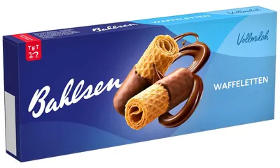 Image de Gaufres au chocolat au lait Bahlsen Waffeletten 100 g