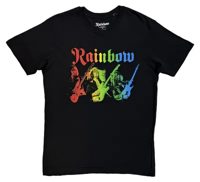 Immagine prodotto di Rainbow - Maglietta "Three Richies" da uomo/donna unisex RO15788 (S) (Nero)