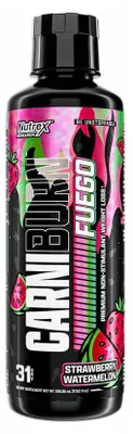Produktbild von Nutrex Research Carniburn Fuego (31 serv) Strawberry Watermelon - Diät & Gewichtsmanagement - Fatburner
