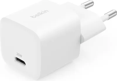 Zdjęcie produktu dla belkin WCA012KQWH BOOST Charge 25W ładowarka USB-C PD biała