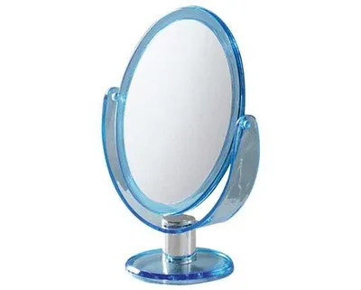 Immagine prodotto di Specchio ingranditore da appoggio blu modello blister