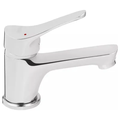 Produktbild von STILLO Waschbeckenarmatur Einhebelmischer Chrom aus Messing mit Keramischem Regler