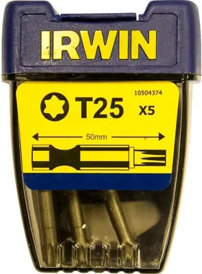 Zdjęcie produktu dla Irwin Bit 1/4" 50mm PB TX25 5St