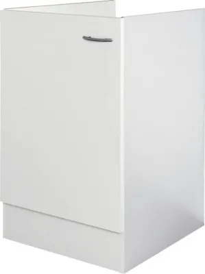 Produktbild von Flex Well Spülenschrank Wito BxTxH 50 x 57 x 82 cm weiß matt zerlegt Anschlag reversibel 00006951