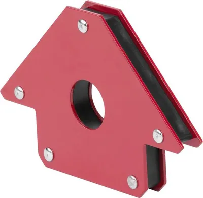 Produktbild von Halter Strend Pro QJ6002, Winkel 4", magnetisch, mit Öffnung, max.20 kg